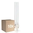 Multipack 10x Philips PL-S 9W - UV-C | 2-Pin