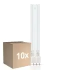 Multipack 10x Philips PL-L 24W - UV-C | 4-Pin